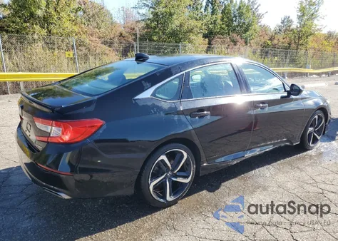2021 Honda Accord Sport из США, поврежденный, VIN 1HGCV1F3XMA064053